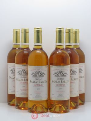 Château Sigalas Rabaud 1er Grand Cru Classé  2000 - Lot of 6 Bottles