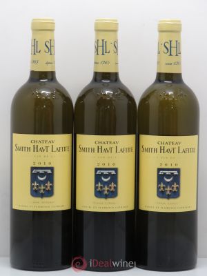 Château Smith Haut Lafitte  2010 - Lot of 3 Bottles