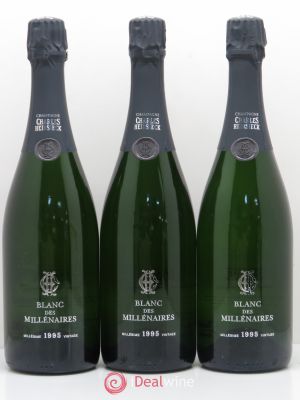 Blancs des Millénaires Charles Heidsieck  1995 - Lot of 3 Bottles