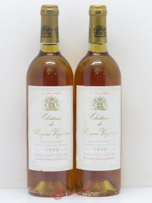 Château de Rayne Vigneau 1er Grand Cru Classé  1996 - Lot of 2 Bottles