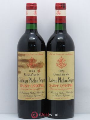 Château Phélan Ségur  1982 - Lot of 2 Bottles
