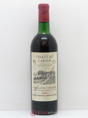 Montagne Saint-Émilion Château Calon 1959 - Lot of 1 Bottle