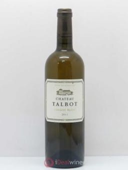 Château Talbot Caillou Blanc  2011 - Lot de 1 Bouteille