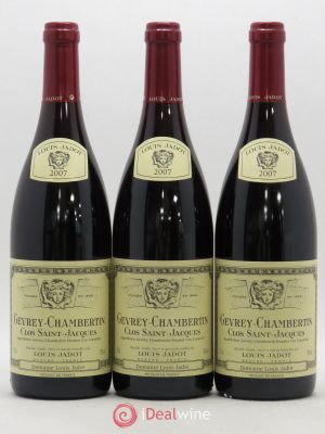 Gevrey-Chambertin 1er Cru Clos Saint Jacques Louis Jadot (Domaine)  2007 - Lot of 3 Bottles