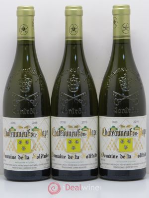 Châteauneuf-du-Pape Domaine de la Solitude 2016 - Lot of 3 Bottles