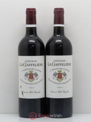 Château la Gaffelière 1er Grand Cru Classé B  2014 - Lot of 2 Bottles
