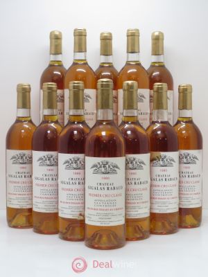 Château Sigalas Rabaud 1er Grand Cru Classé  1990 - Lot of 12 Bottles