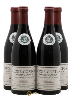 Aloxe-Corton Louis Latour  1994 - Lot de 4 Bouteilles