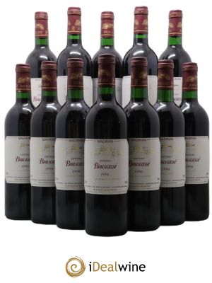 Madiran Château Bouscassé Alain Brumont  1996 - Lot of 12 Bottles