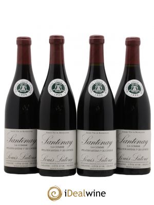 Santenay 1er Cru La Comme Domaine Louis Latour 1999 - Lot of 4 Bottles