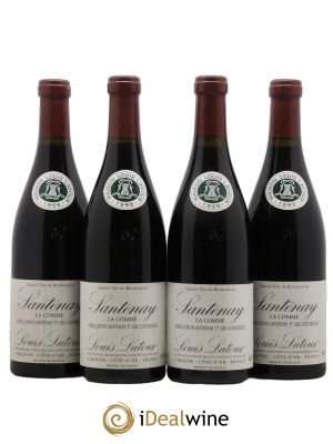 Santenay 1er Cru La Comme Domaine Louis Latour 1999 - Lot of 4 Bottles