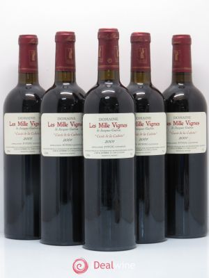 Languedoc Fitou Cuvée de la Cadette Domaine des Milles vignes 2001 - Lot of 5 Bottles
