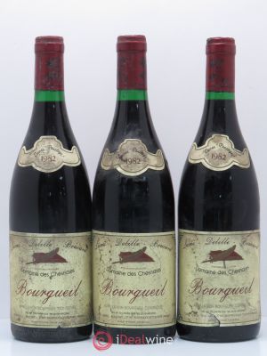 Bourgueil cuvée Prestige Lamé Delille Boucard 1982 - Lot of 3 Bottles