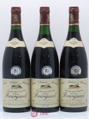 Bourgueil cuvée Prestige Lamé Delille Boucard 1989 - Lot of 3 Bottles