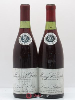 Morey Saint-Denis Louis Latour 1972 - Lot of 2 Bottles