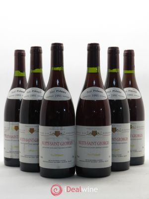 Nuits Saint-Georges P. Pidault 1991 - Lot of 6 Bottles