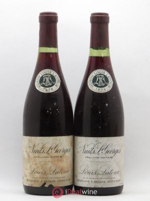 Nuits Saint-Georges Louis Latour  1976 - Lot of 2 Bottles