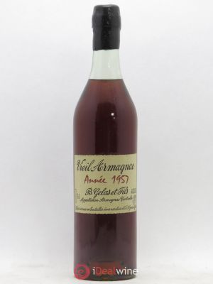 Armagnac Gelas 1957 - Lot of 1 Bottle