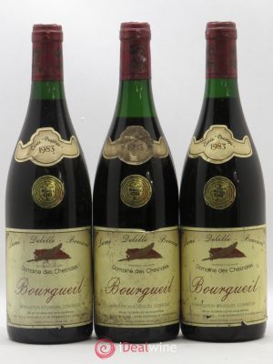 Bourgueil Prestige des Chesnaies (Domaine)  1983 - Lot of 3 Bottles