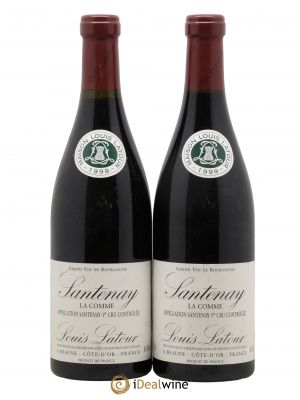 Santenay 1er Cru La Comme Latour 1999 - Lot of 2 Bottles