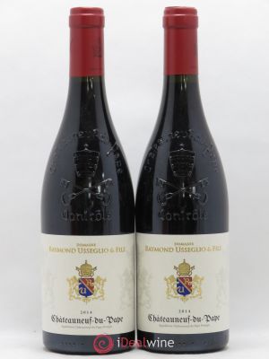 Châteauneuf-du-Pape Raymond Usseglio & Fils  2014 - Lot of 2 Bottles