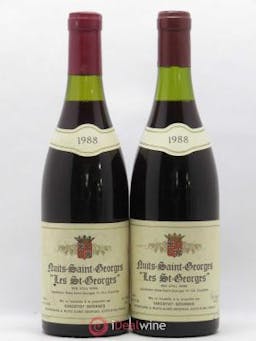 Nuits Saint-Georges 1er Cru Les Saint-Georges Chicotot (Domaine)  1988 - Lot of 2 Bottles