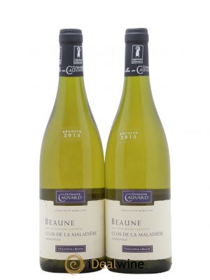 Beaune Clos la Maladière domaine Cauvard 2015 - Lot of 2 Bottles