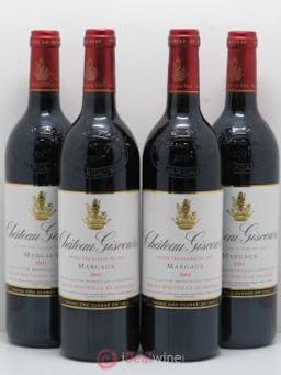 Château Giscours 3ème Grand Cru Classé  2001 - Lot of 4 Bottles