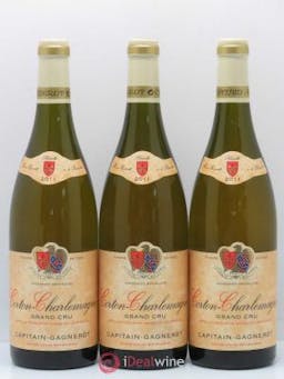 Corton-Charlemagne Grand Cru Capitain Gagneraud 2011 - Lot of 3 Bottles