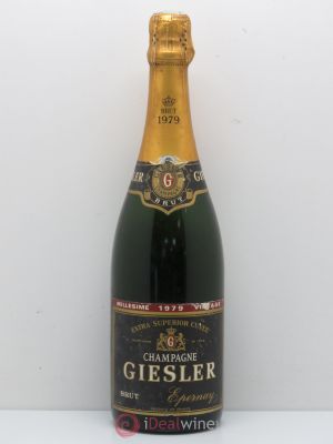 Brut Champagne Extra Superior Maison Giesler 1979 - Lot de 1 Bouteille