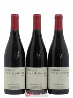 Châteauneuf-du-Pape Vieille Julienne (Domaine de la) Jean-Paul Daumen  2005 - Lot of 3 Bottles