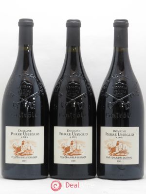 Châteauneuf-du-Pape Jean-Pierre & Thierry Usseglio  2005 - Lot of 3 Magnums