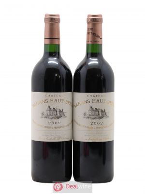 Clarence (Bahans) de Haut-Brion Second Vin  2002 - Lot de 2 Bouteilles
