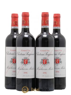 Château Poujeaux 2015 - Lot de 4 Bottiglie