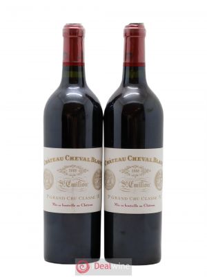 Château Cheval Blanc 1er Grand Cru Classé A  2008 - Lot de 2 Bouteilles