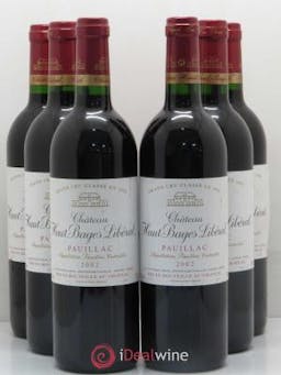 Château Haut Bages Libéral 5ème Grand Cru Classé  2002 - Lot of 6 Bottles