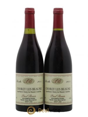 Chorey-lès-Beaune Paul Bonin (no reserve) 2001 - Lot of 2 Bottles