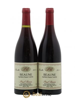 Beaune Paul Bonin (no reserve) 2001 - Lot of 2 Bottles