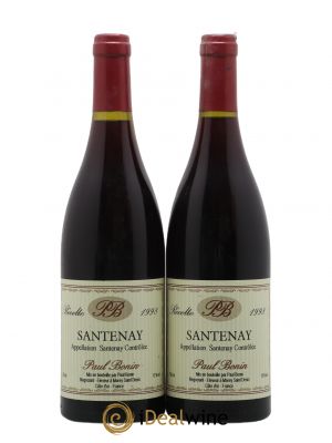 Santenay Paul Bonin (no reserve) 1998 - Lot of 2 Bottles