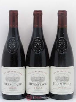 Hermitage Les Bessards Delas Frères  2004 - Lot of 3 Bottles
