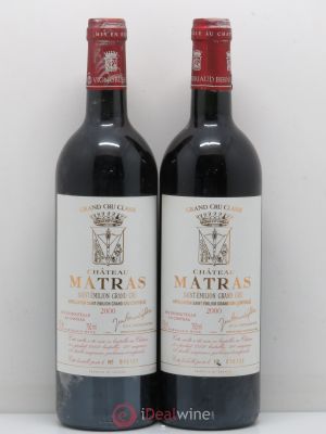 Château Matras  2000 - Lot of 2 Bottles