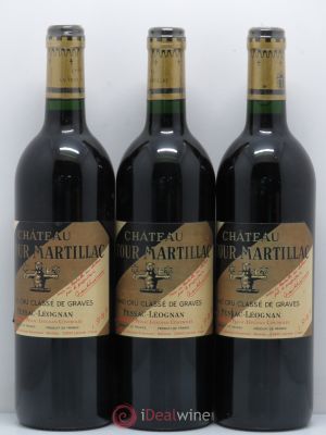 Château Latour-Martillac Cru Classé de Graves  1989 - Lot of 3 Bottles
