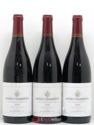 Gevrey-Chambertin Arnaud de Chamblay 2004 - Lot de 3 Bouteilles