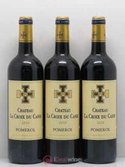 Château la Croix du Casse  2010 - Lot of 3 Bottles