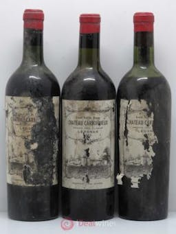 Château Carbonnieux Cru Classé de Graves  1952 - Lot of 3 Bottles