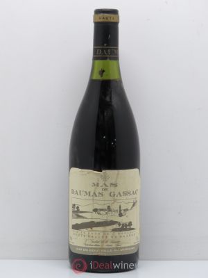 IGP St Guilhem-le-Désert - Cité d'Aniane Mas Daumas Gassac Famille Guibert de La Vaissière  1989 - Lot of 1 Bottle