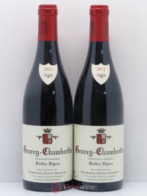 Gevrey-Chambertin Vieilles vignes Denis Mortet (Domaine) (sans prix de réserve) 2011 - Lot de 2 Bouteilles