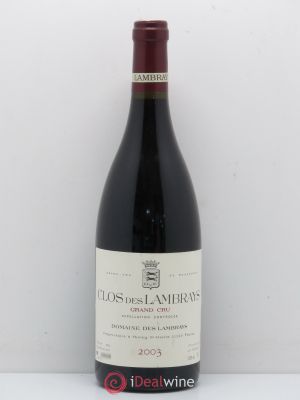 Clos des Lambrays Grand Cru Domaine des Lambrays (no reserve) 2003 - Lot of 1 Bottle