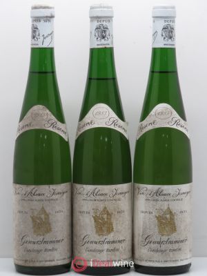 Gewurztraminer Vendanges Tardives Domaine Josmeyer 1983 - Lot of 3 Bottles