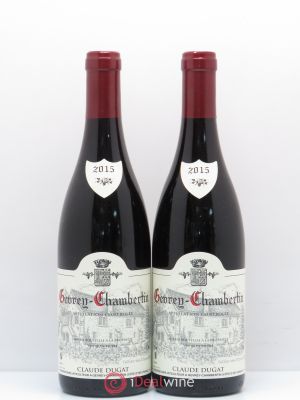 Gevrey-Chambertin Claude Dugat  2015 - Lot of 2 Bottles